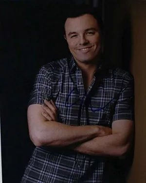 Seth Macfarlane Signed Autographed Glossy 11x14 Photo (SA COA)