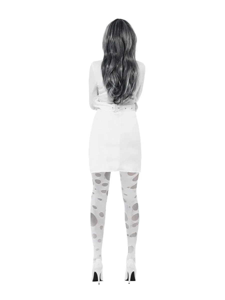 Sexy Straitjacket Halloween Costume White