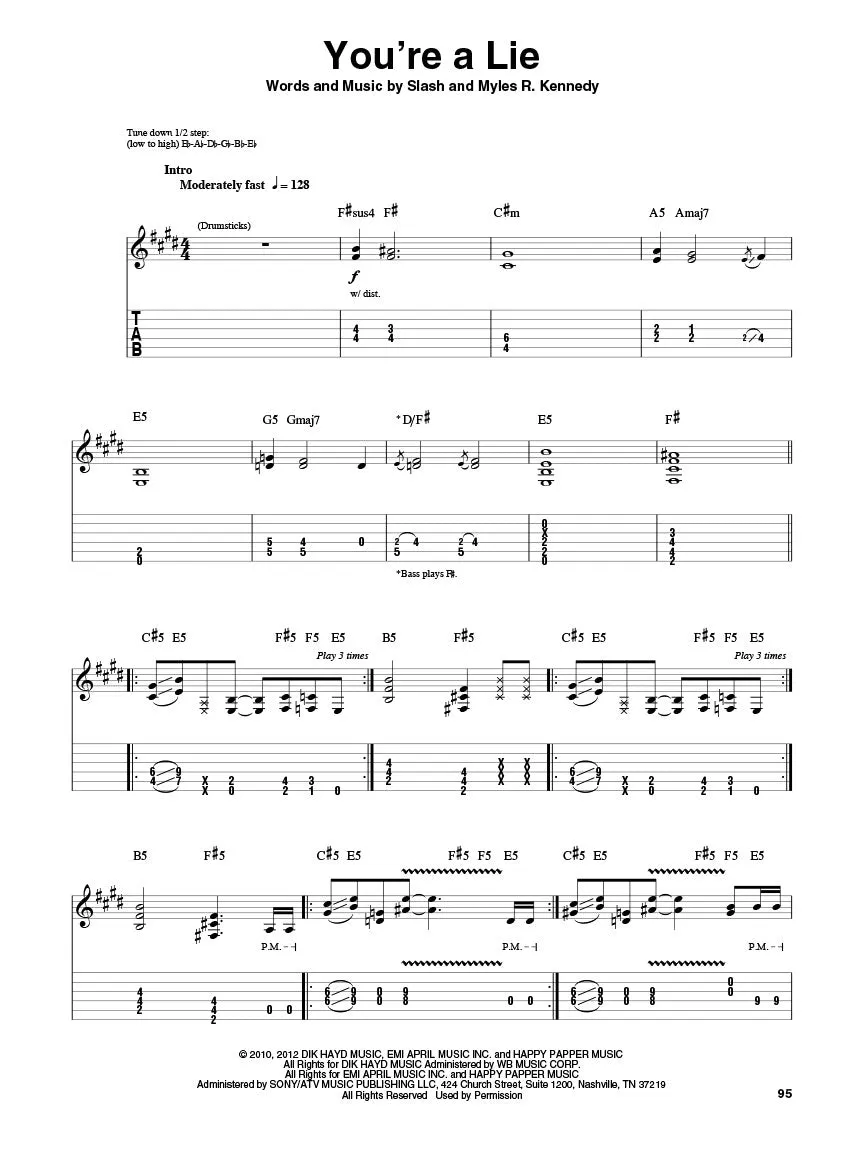 Slash Guitar Play-Along