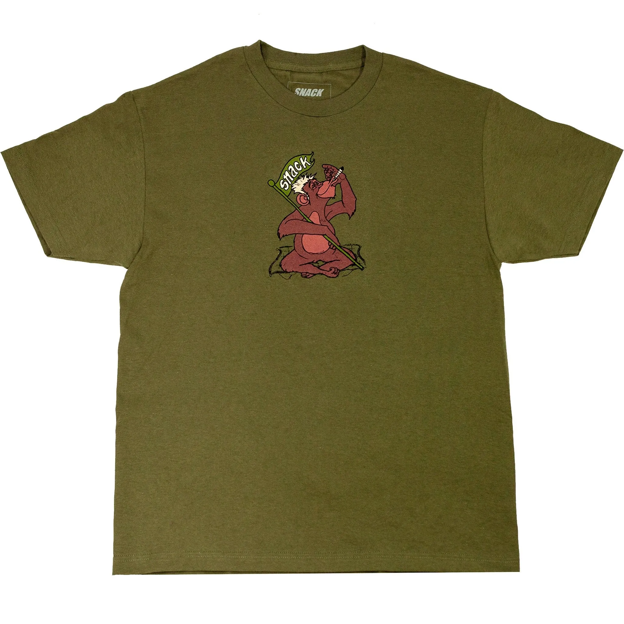 Snack Jungle Tee - Army