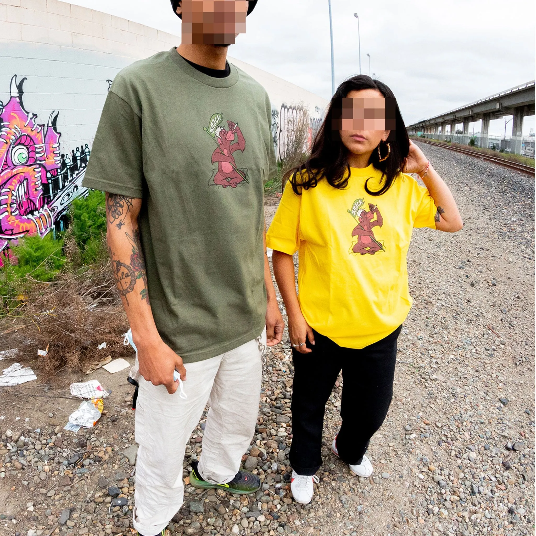 Snack Jungle Tee - Army