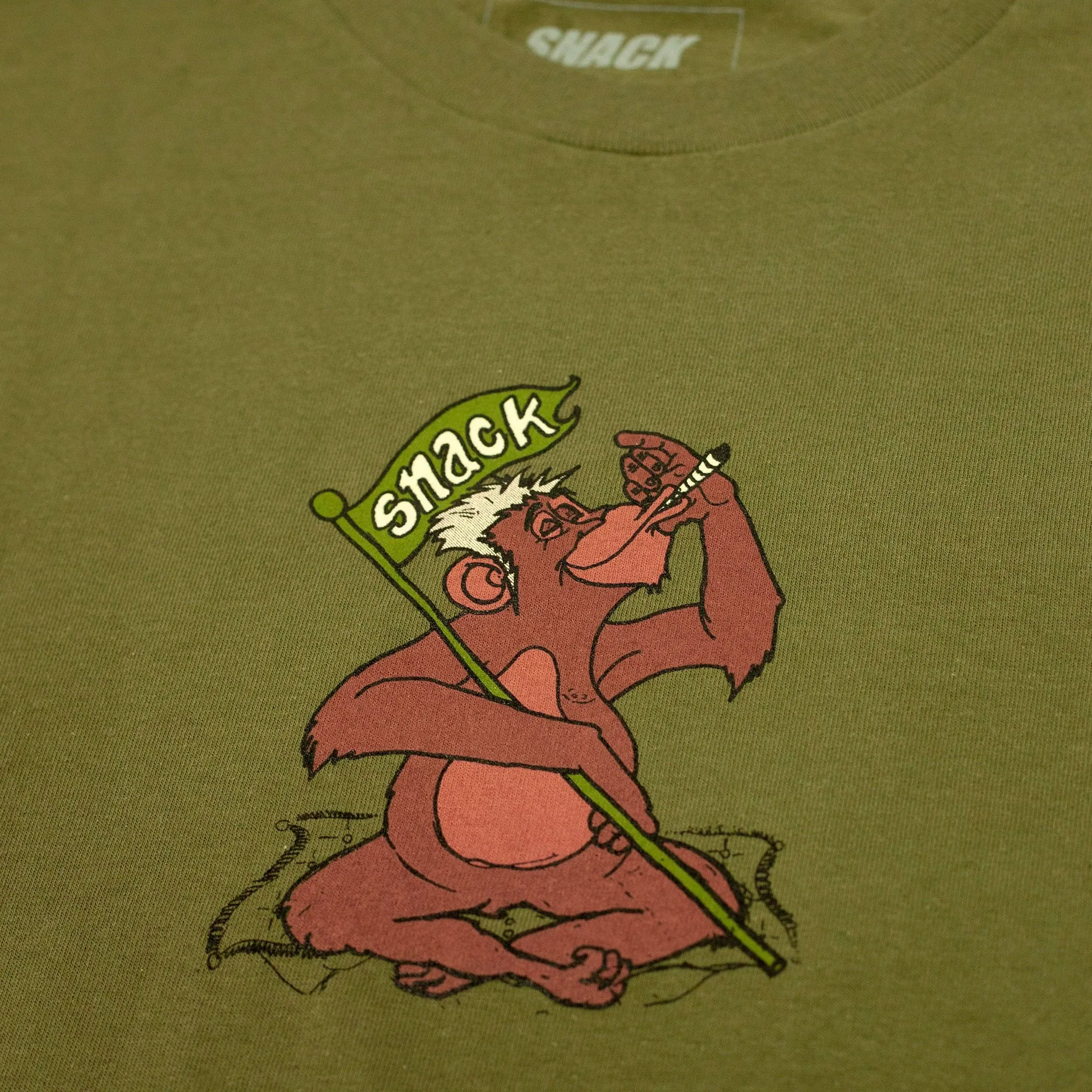 Snack Jungle Tee - Army