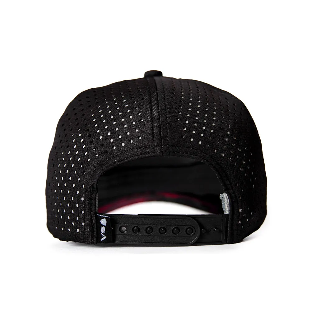 Special Edition Performance Snapback | Skull Fire Military Camo | Black