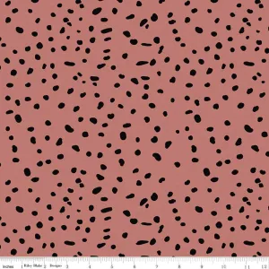 Spotted - Spots - Rose - Riley Blake - See Kate Sew