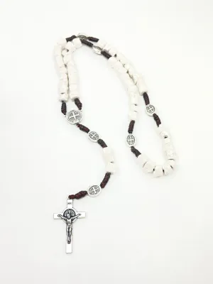 Stone Saint Benedict Rosary