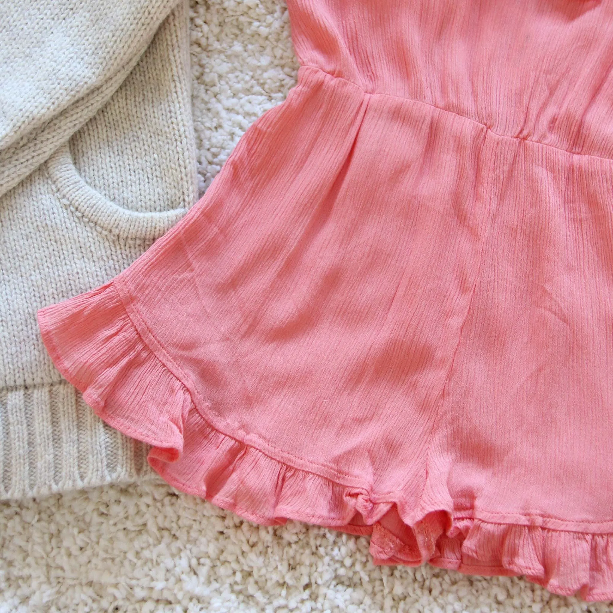 Sweet Tart Boho Romper