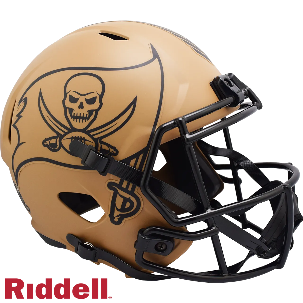 Tampa Bay Buccaneers Helmet Riddell Replica Full Size Speed Style Salute To Service 2023