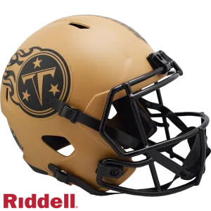 Tennessee Titans Helmet Riddell Replica Full Size Speed Style Salute To Service 2023