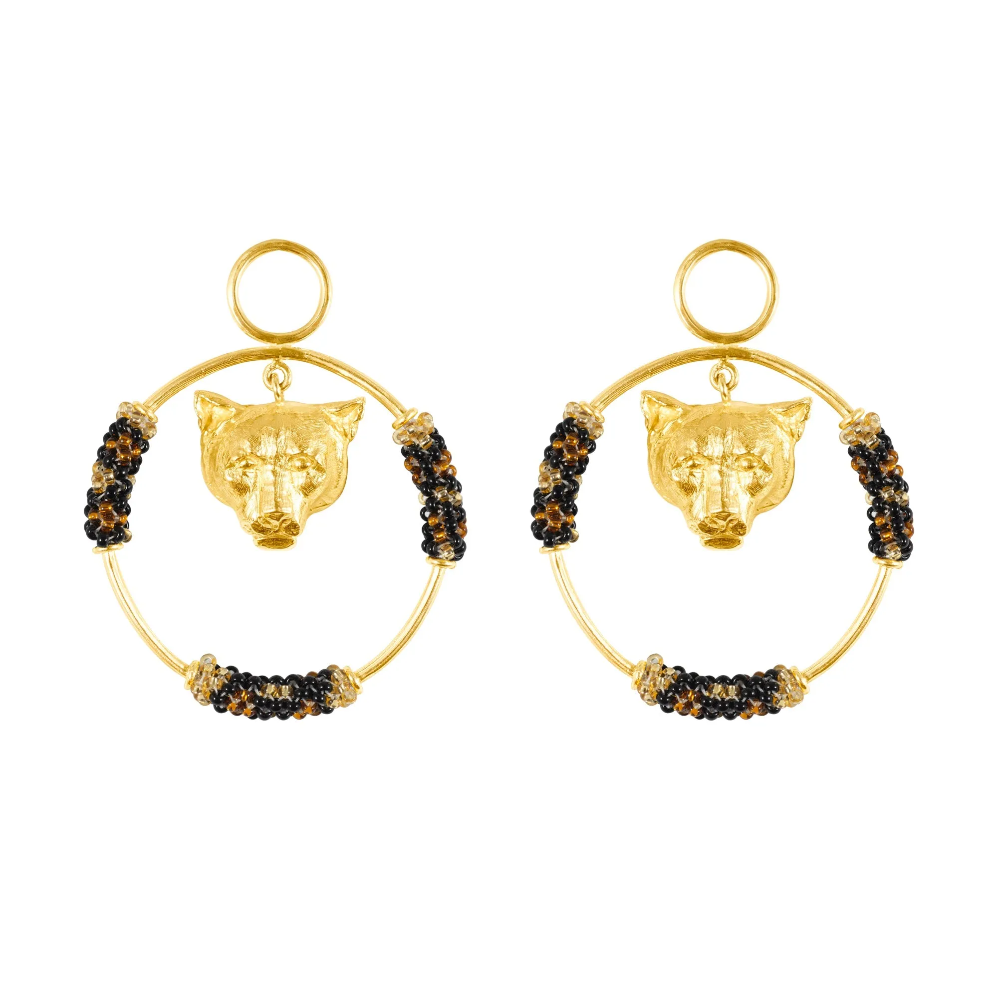 The Jaguar and The Sun Earrings