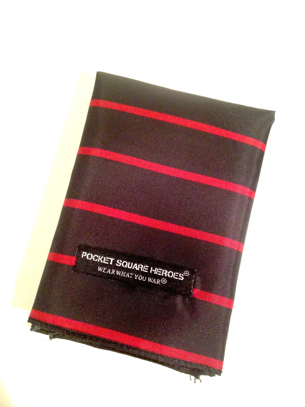 Thin Red Line Pocket Square