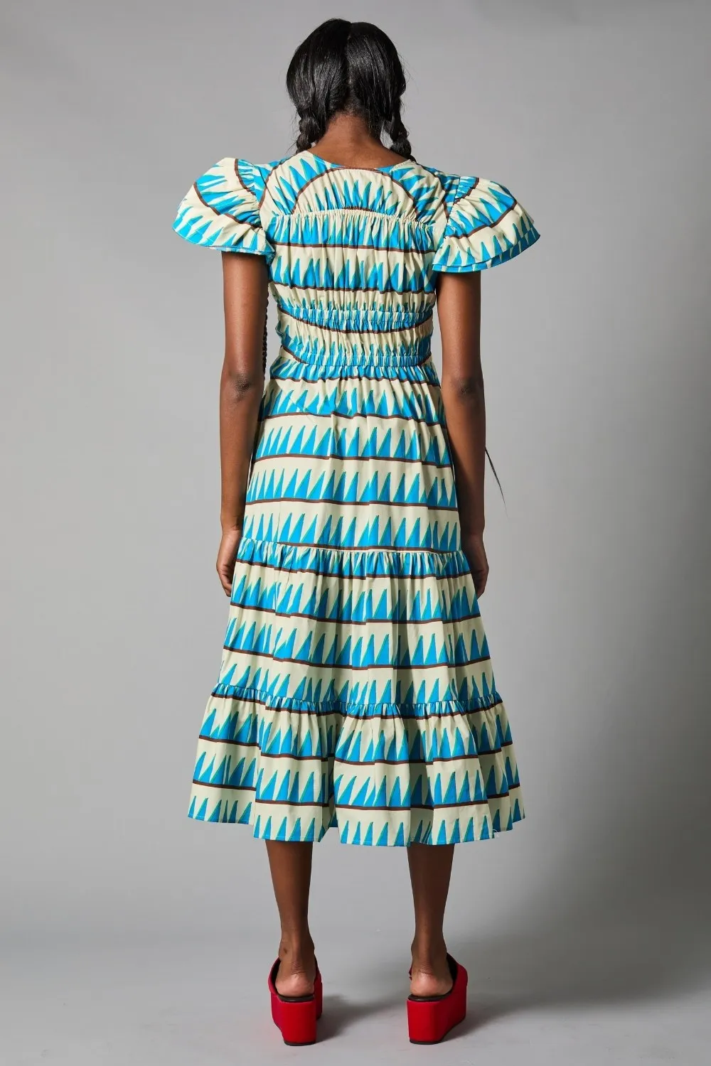 Tiered Peasant Dress