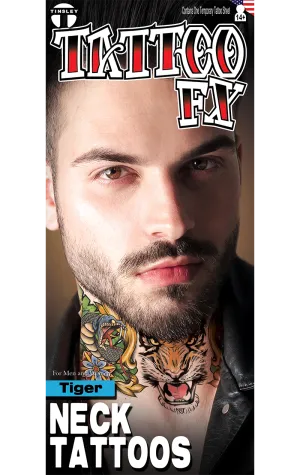 Tiger Neck Tattoo FX