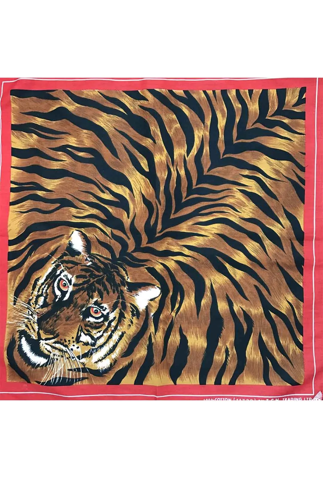Tiger Print Bandana