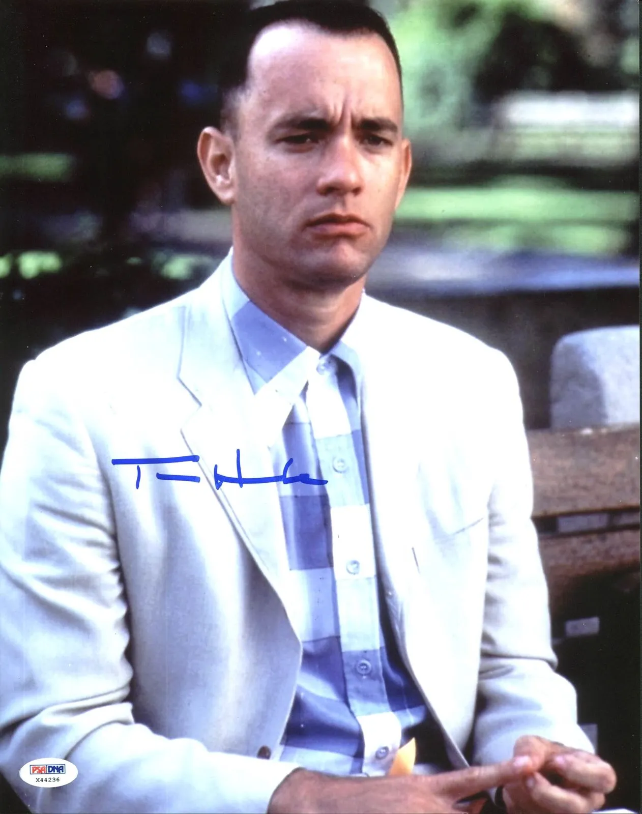 Tom Hanks Signed Autographed "Forrest Gump" Glossy 11x14 Photo (PSA/DNA COA)