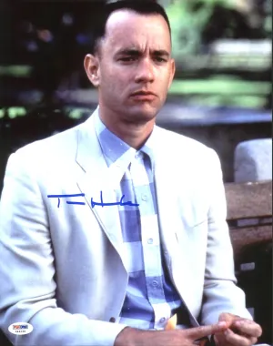 Tom Hanks Signed Autographed "Forrest Gump" Glossy 11x14 Photo (PSA/DNA COA)