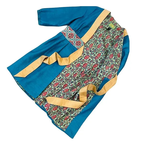 Tracy Porter Brocade Sateen Bohemian Kimono Jacket