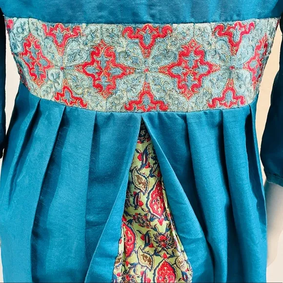 Tracy Porter Brocade Sateen Bohemian Kimono Jacket