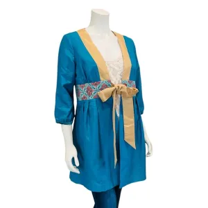 Tracy Porter Brocade Sateen Bohemian Kimono Jacket