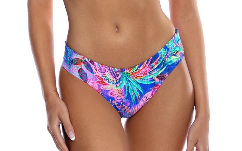 Triangle Halter-Seamless Ruched Back Bikini