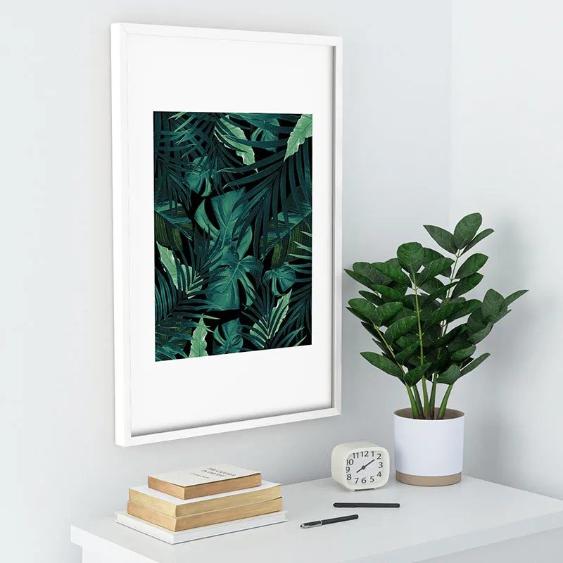 Tropical Jungle Night 1 Recessed Framing Rectangle