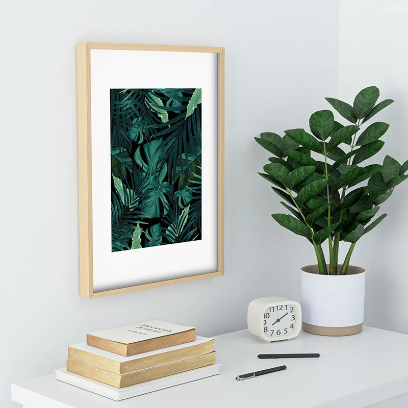 Tropical Jungle Night 1 Recessed Framing Rectangle