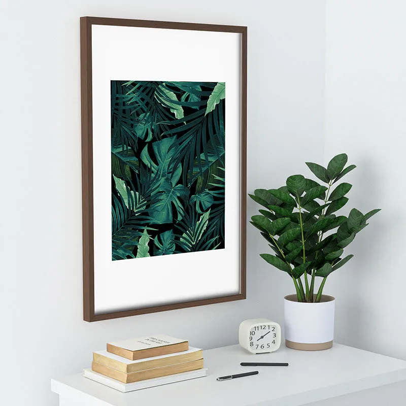 Tropical Jungle Night 1 Recessed Framing Rectangle
