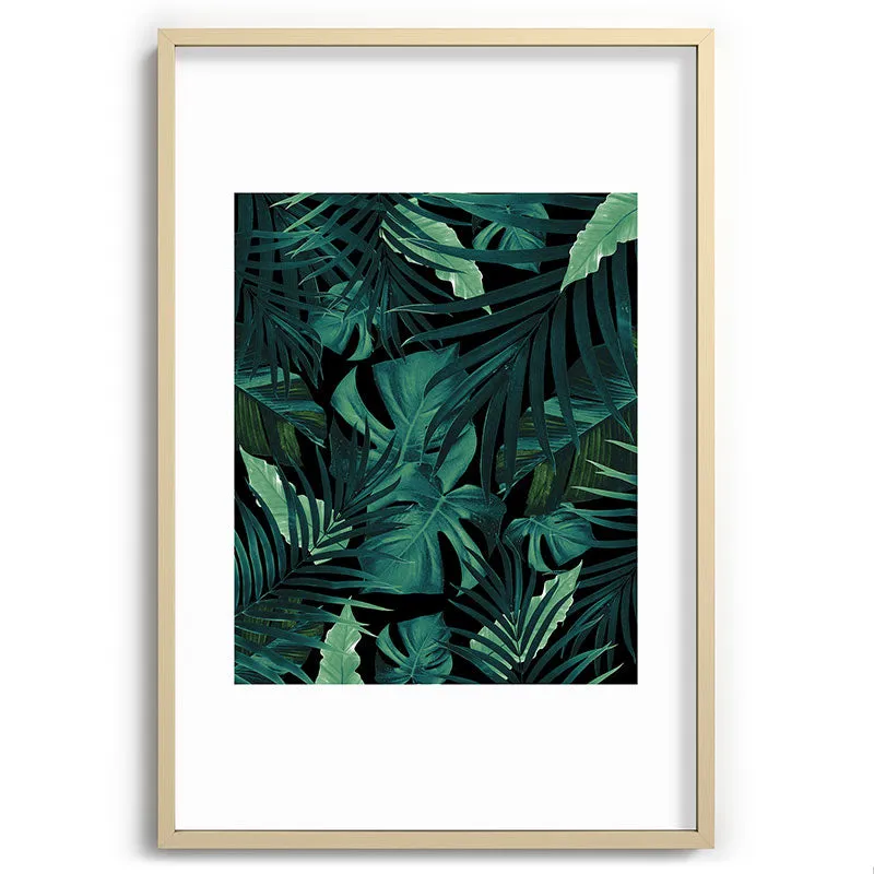 Tropical Jungle Night 1 Recessed Framing Rectangle