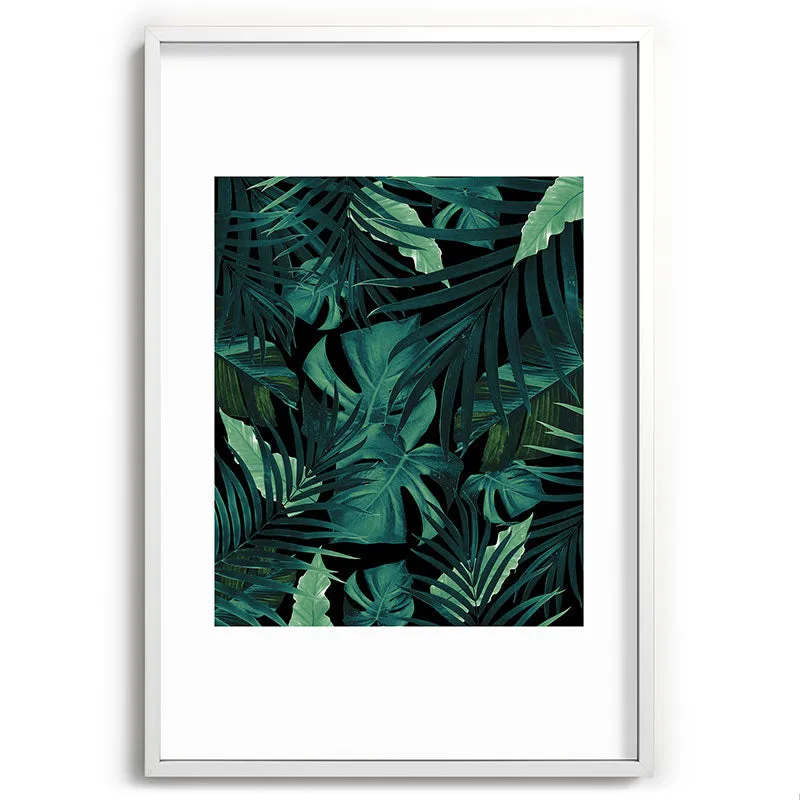 Tropical Jungle Night 1 Recessed Framing Rectangle
