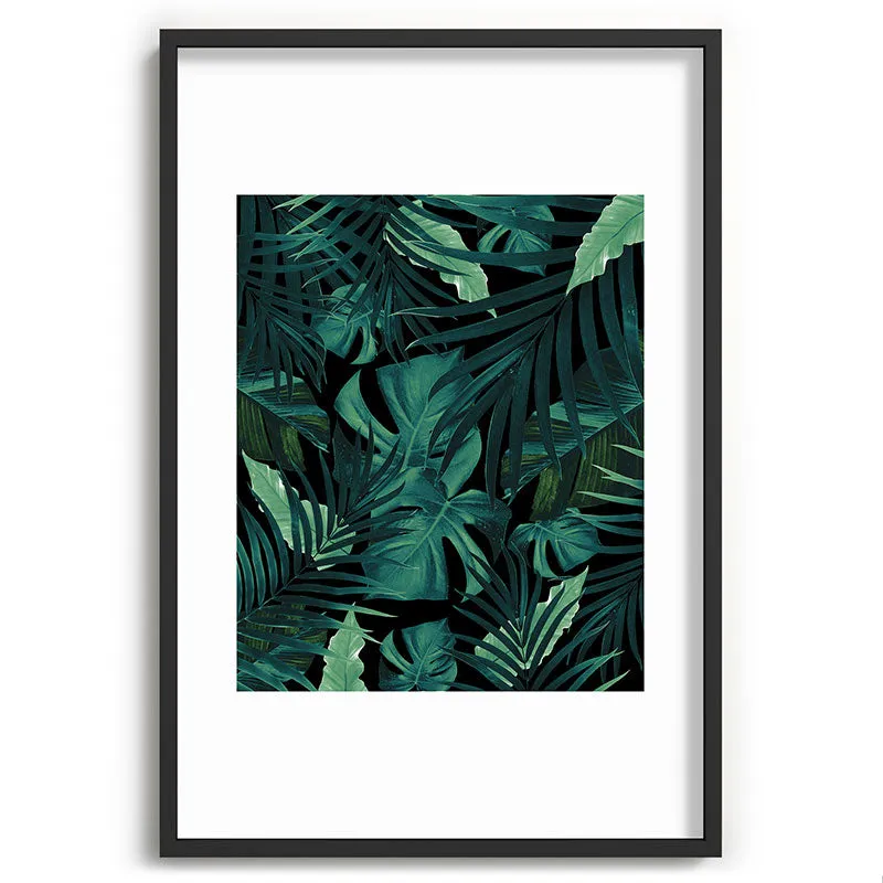 Tropical Jungle Night 1 Recessed Framing Rectangle