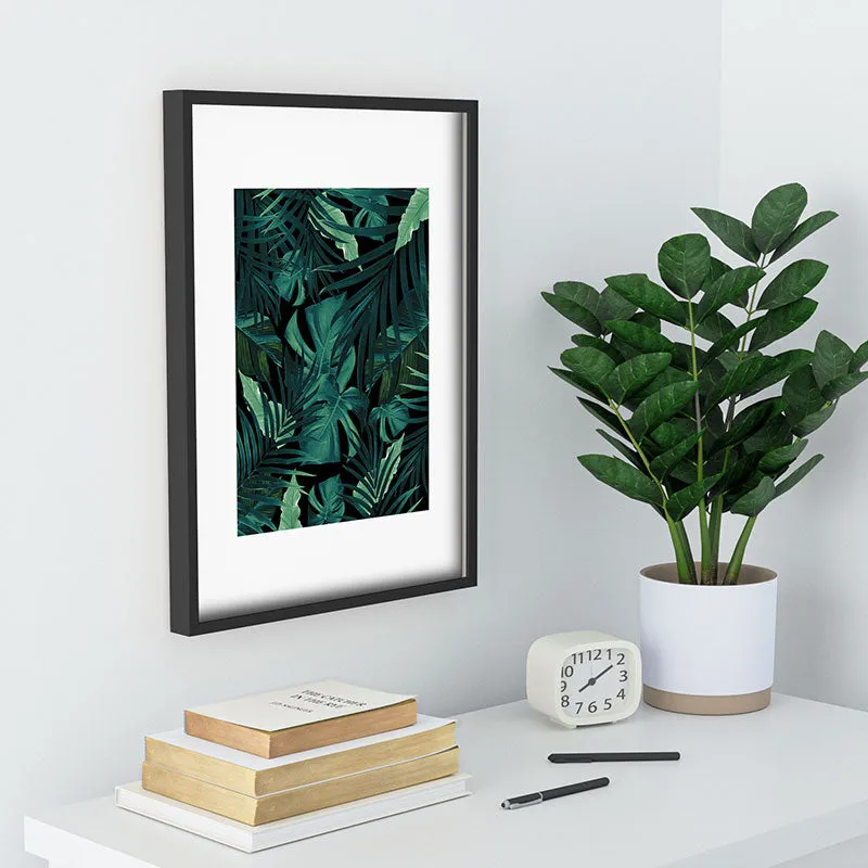 Tropical Jungle Night 1 Recessed Framing Rectangle