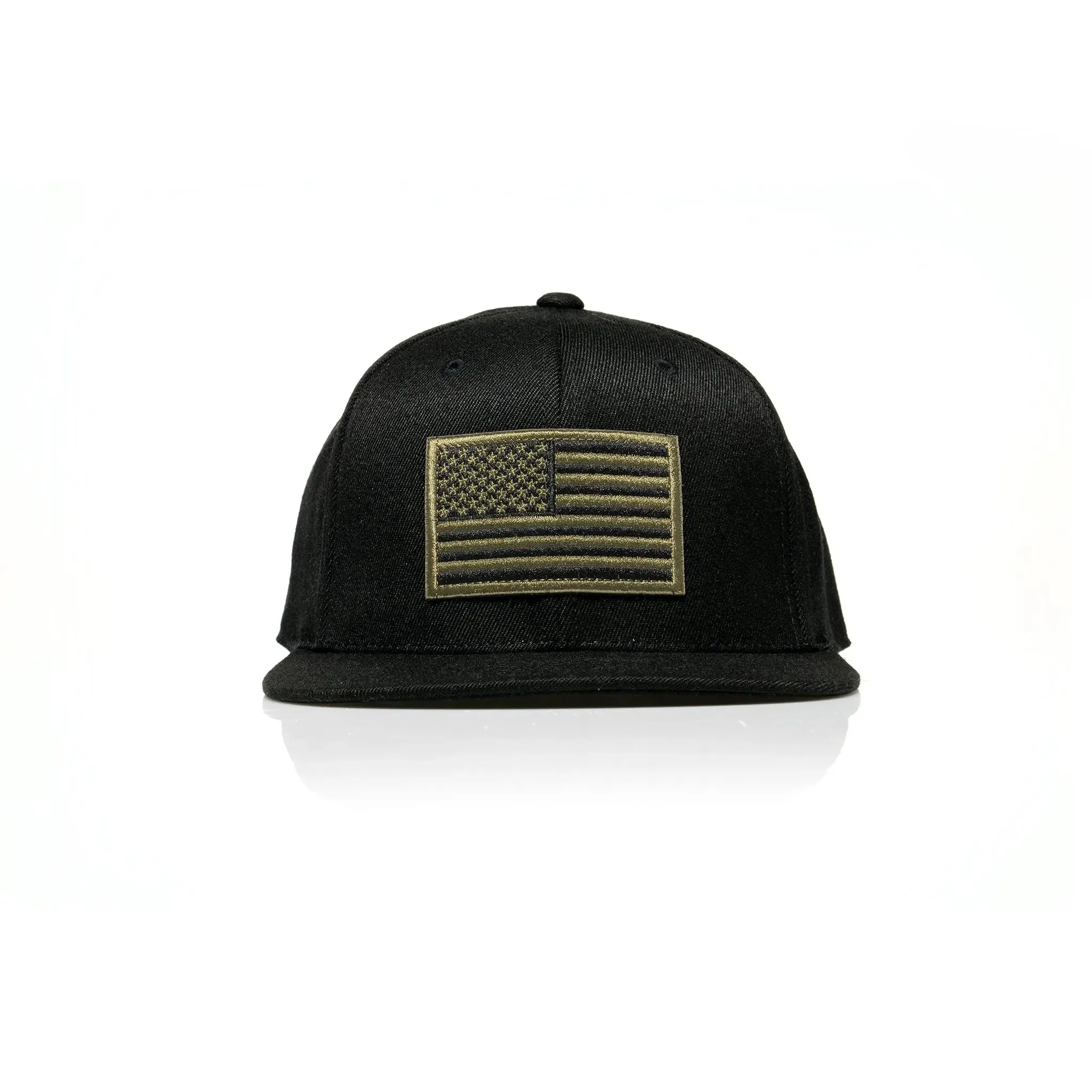 USA Green Flag Patch Flexfit Snapback 110