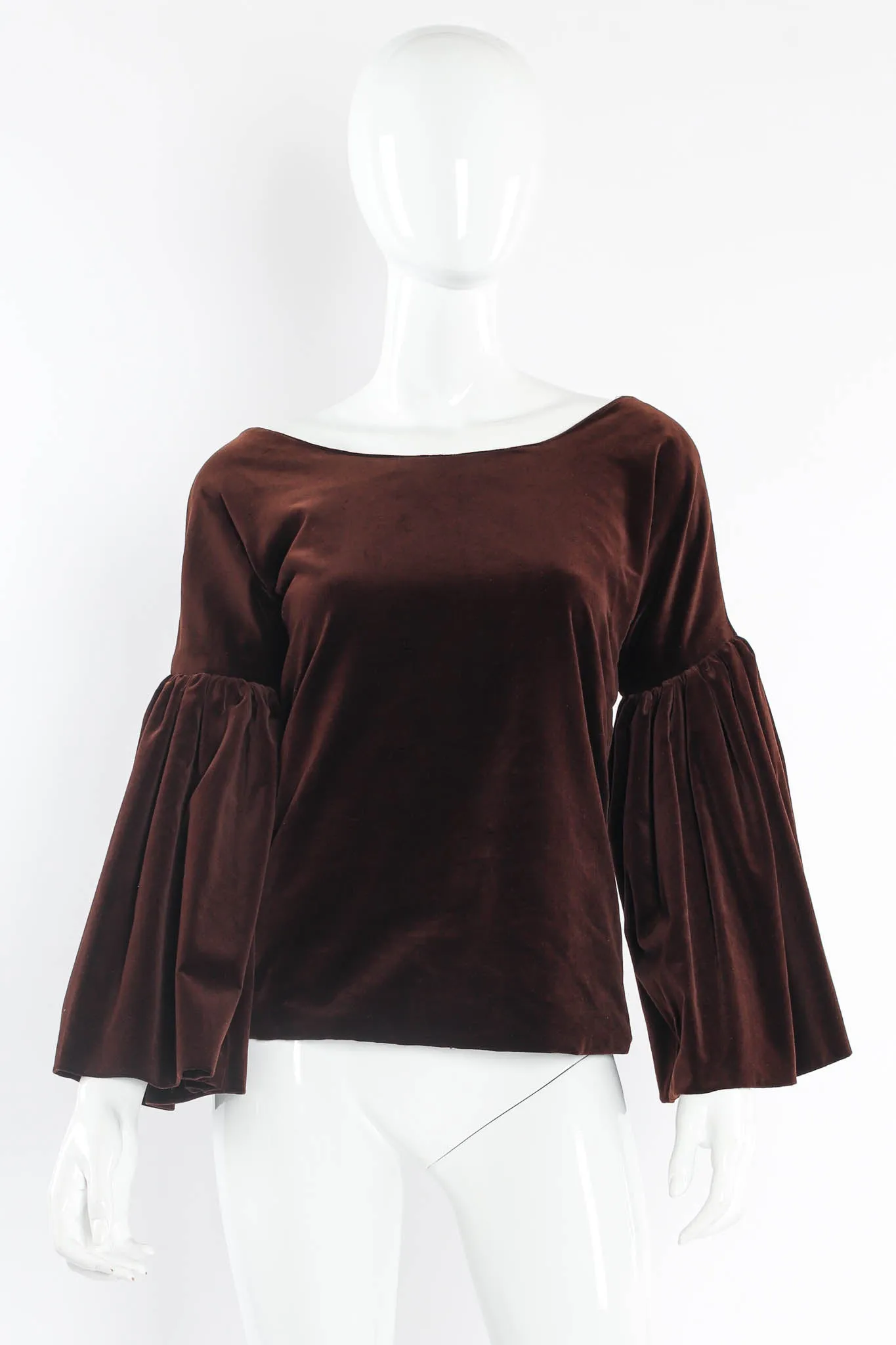 Velvet Leaf Embroidered Top & Skirt Set