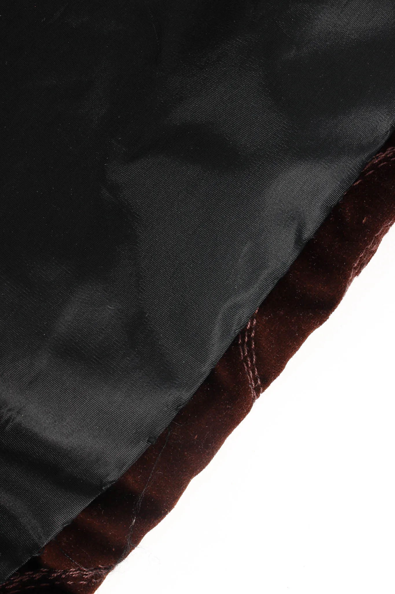 Velvet Leaf Embroidered Top & Skirt Set
