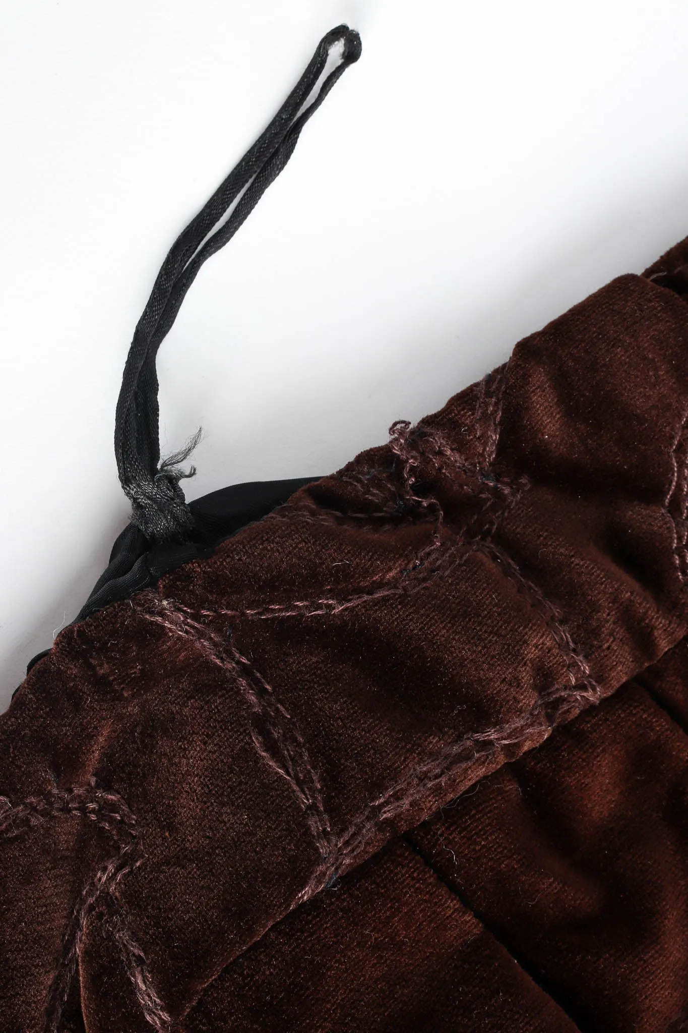 Velvet Leaf Embroidered Top & Skirt Set