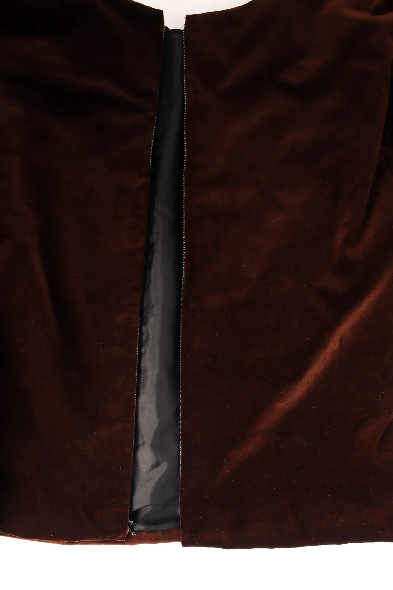 Velvet Leaf Embroidered Top & Skirt Set