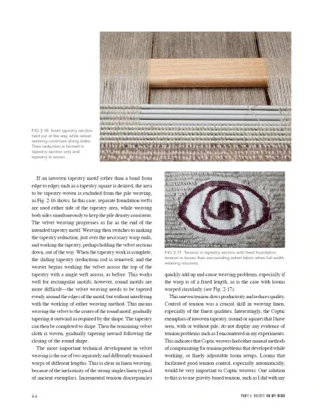 VELVET ON MY MIND VELVET ON MY LOOM : Velvet Weaving Past & Present