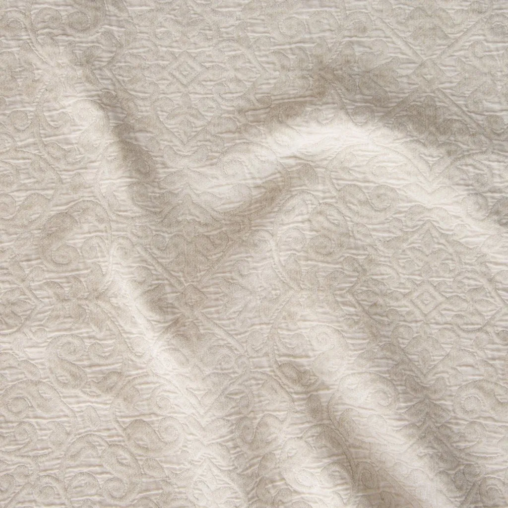 Vienna Deluxe Sham - Parchment