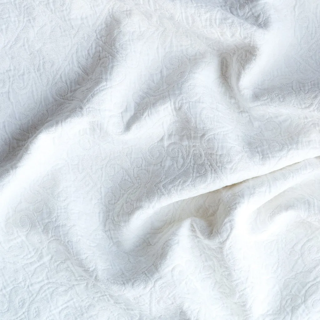 Vienna Deluxe Sham - White