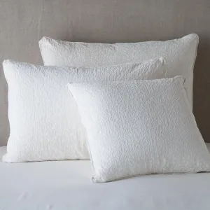 Vienna Deluxe Sham - Winter White