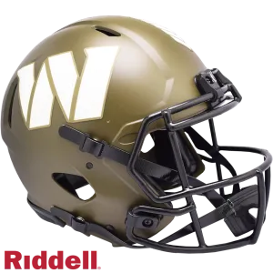 Washington Commanders Helmet Riddell Authentic Full Size Speed Style Salute To Service