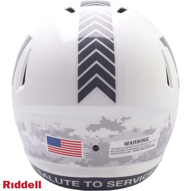 Washington Commanders Helmet Riddell Replica Full Size Speed Style Salute To Service 2024