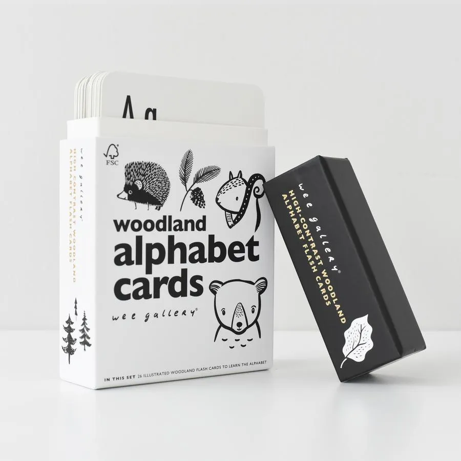 Wee Gallery - Alphabet Cards - Woodland