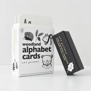 Wee Gallery - Alphabet Cards - Woodland