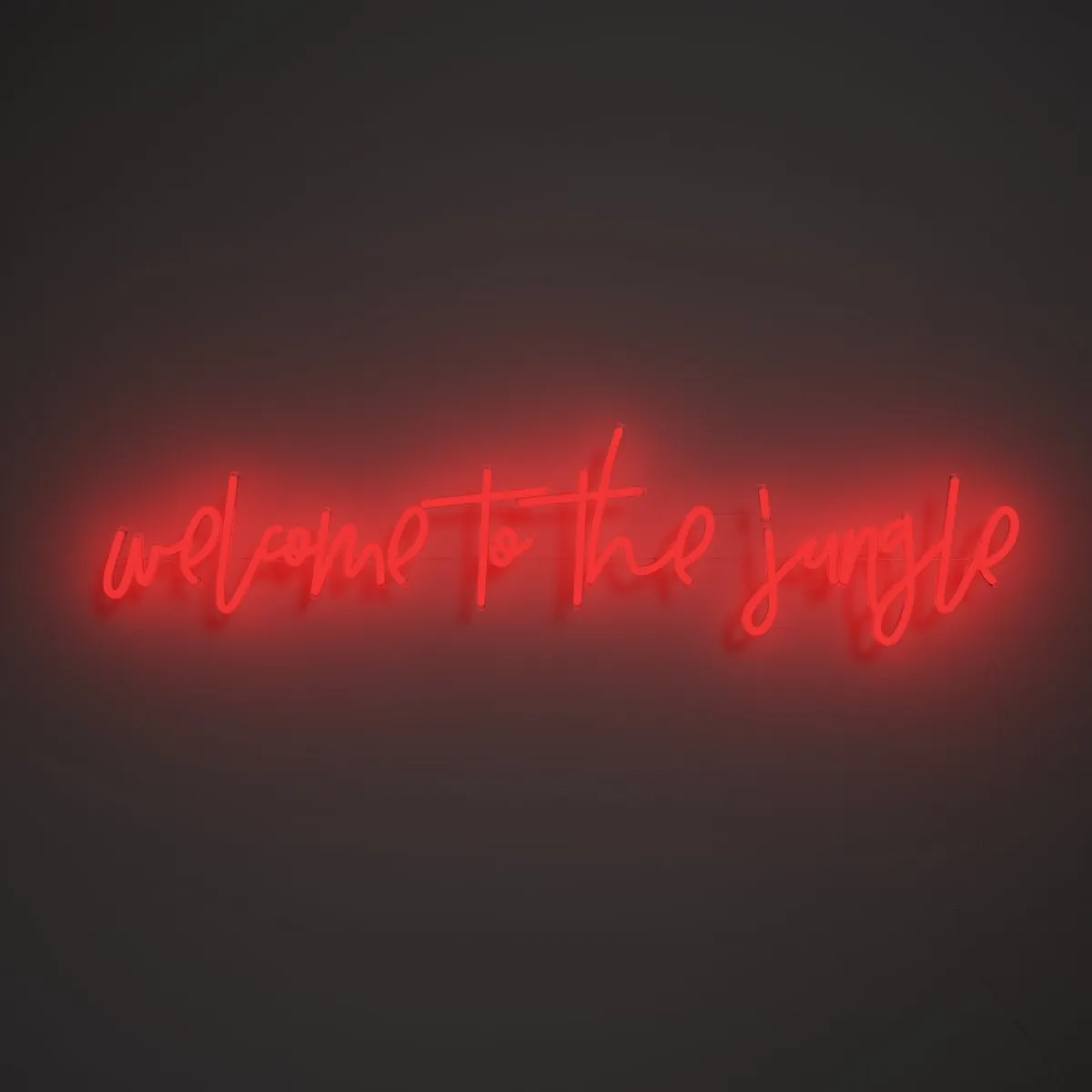 Welcome to the jungle - LED neon sign