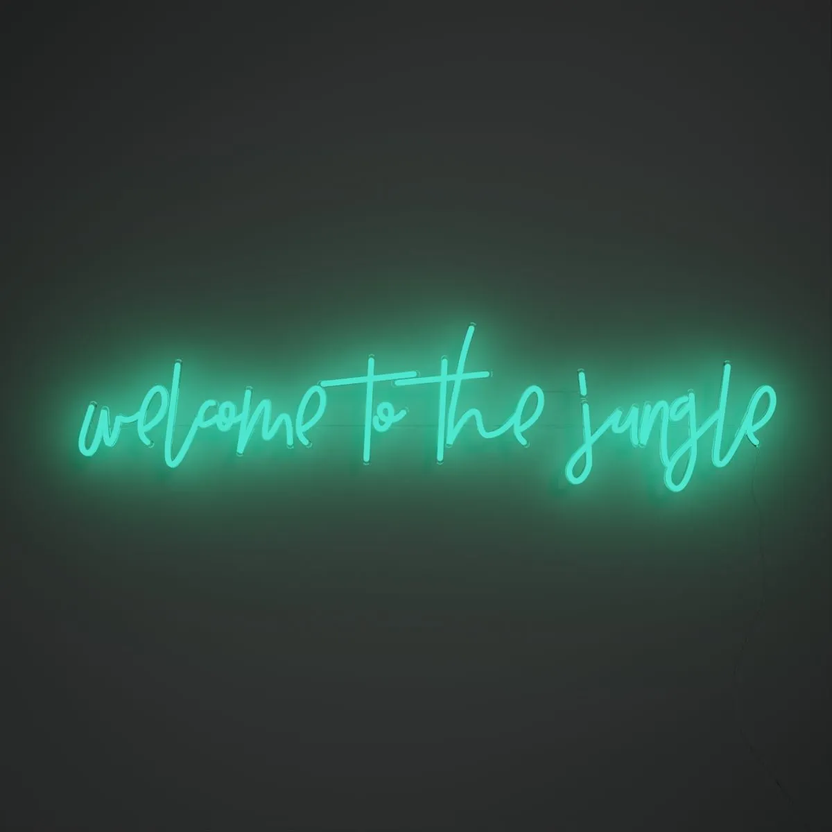 Welcome to the jungle - LED neon sign