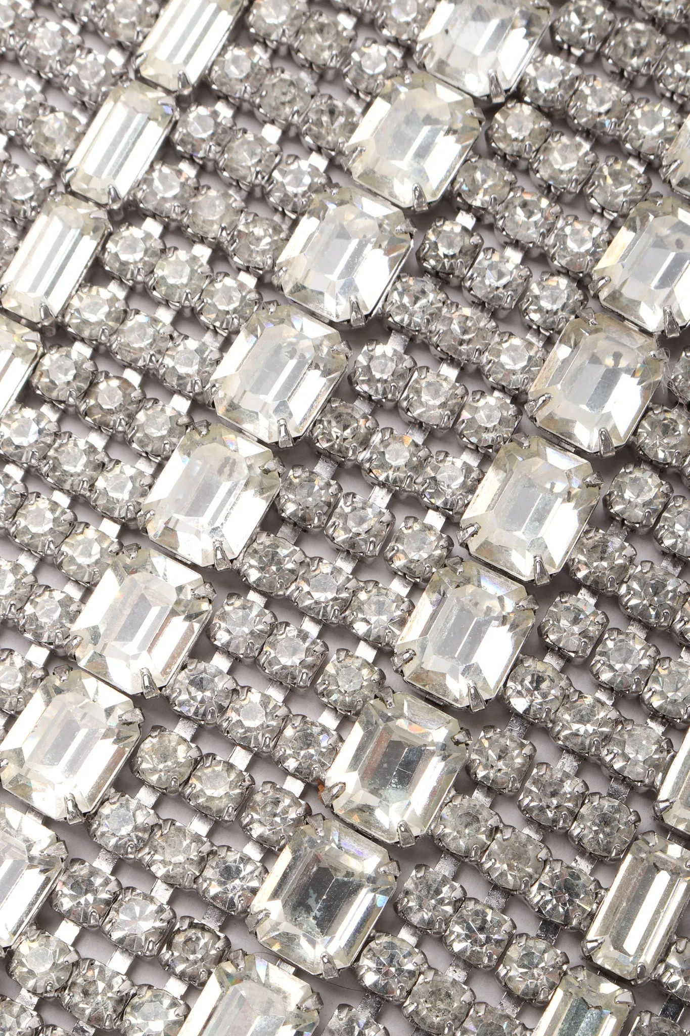 Wide Rhinestone Bracelet