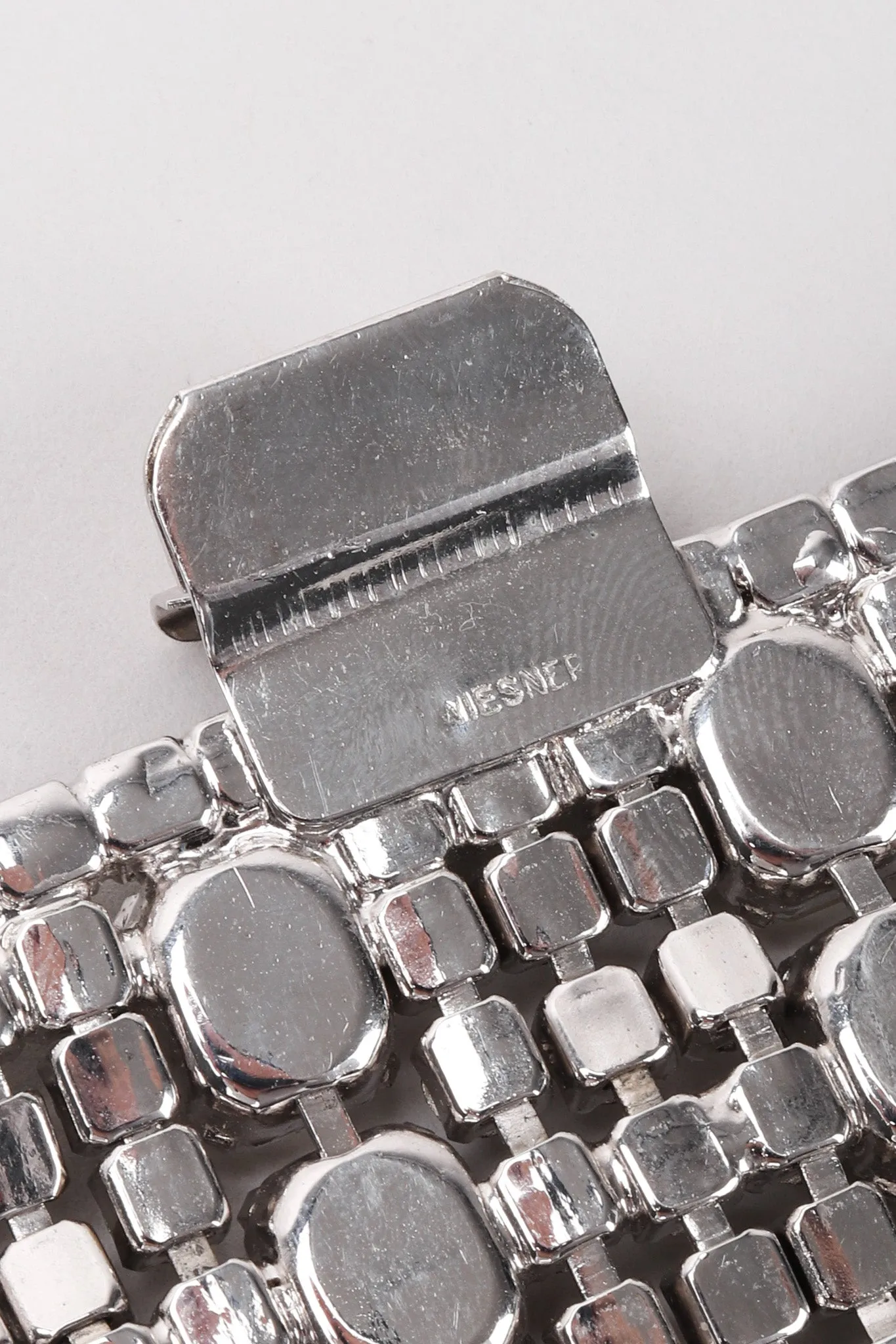 Wide Rhinestone Bracelet