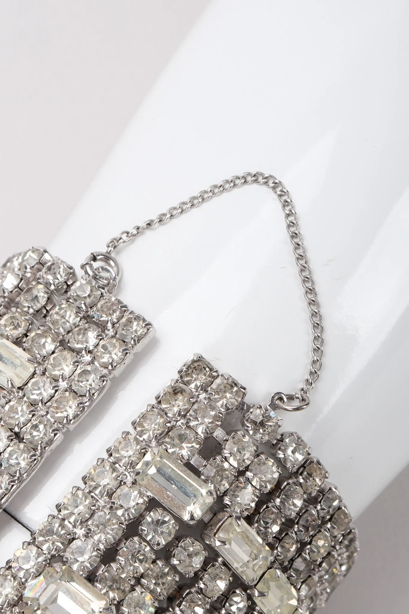 Wide Rhinestone Bracelet